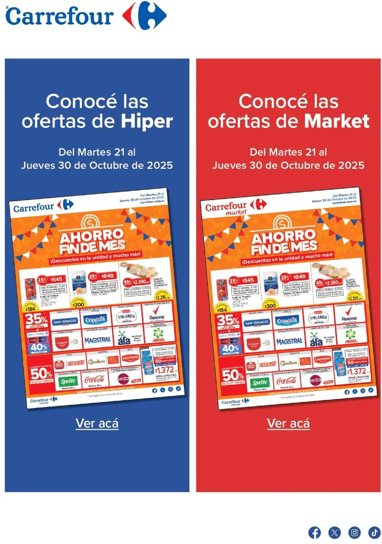 Carrefour Ofertas del 21/10/2025 >> Catálogo