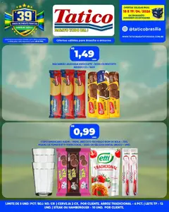 Pré-Visualização do folheto "Tatico ofertas FDS" da loja Tatico válido a partir de 18/04/2026