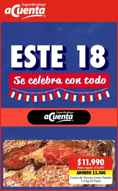 Folleto de la tienda Super Bodega aCuenta válido desde el 10.09.2025 