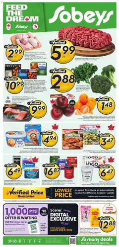 Preview of leaflet Weekly Flyer - NS from shop Sobeys is valid from Jan 29, 2026