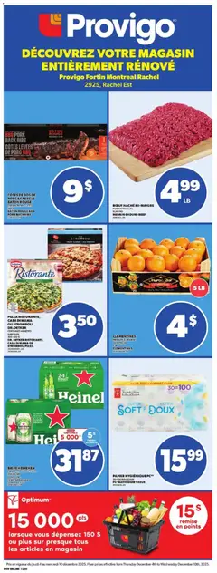 Preview of leaflet Weekly flyer / circulaire from shop Provigo is valid from Dec 04, 2025
