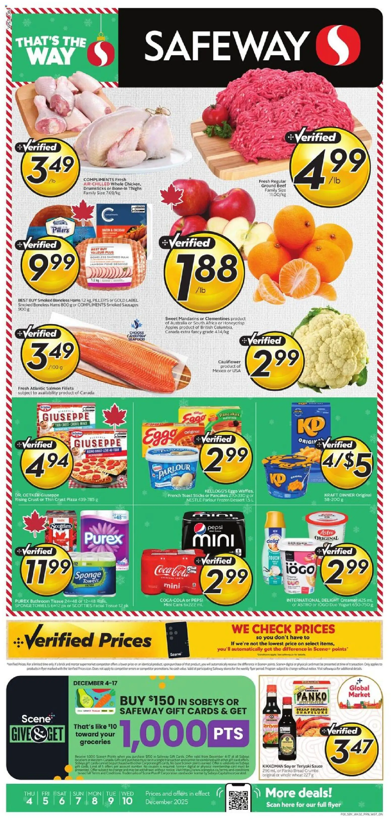 Preview of leaflet Weekly flyer / circulaire from shop Safeway is valid from Dec 04, 2025