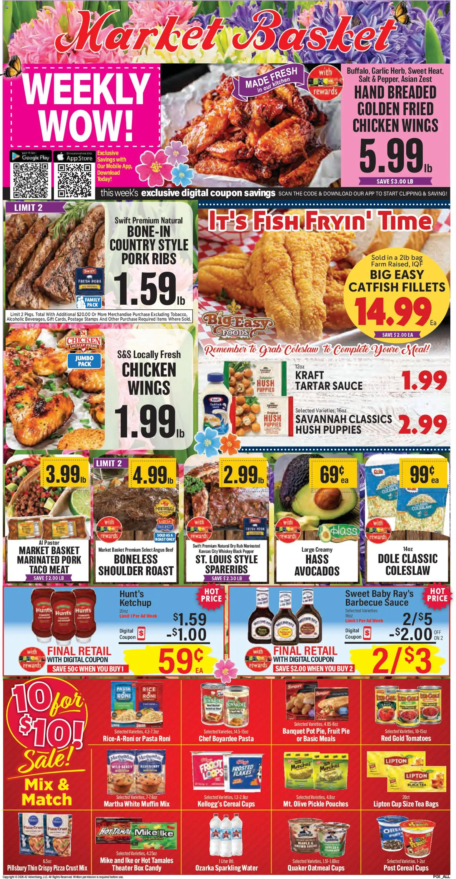 Ad Preview of Market Basket Market Basket Weekly Ad from 04/15/2026