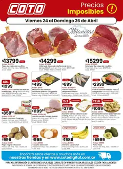 Vista previa del folleto de la tienda Coto válido desde el 24/04/2026 
