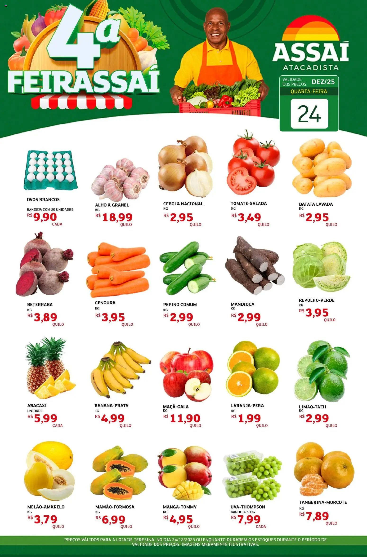 Pré-Visualização do folheto "Encarte - PI" da loja Assaí Atacadista válido a partir de 24/12/2025
