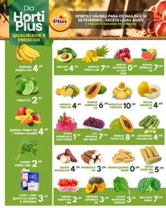 Pré-Visualização do folheto "Ofertas da semana" da loja Rede Plus Supermercados válido a partir de 04/02/2026