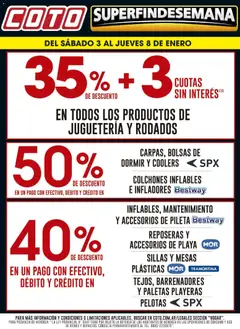 Vista previa del folleto de la tienda Coto válido desde el 03/01/2026 