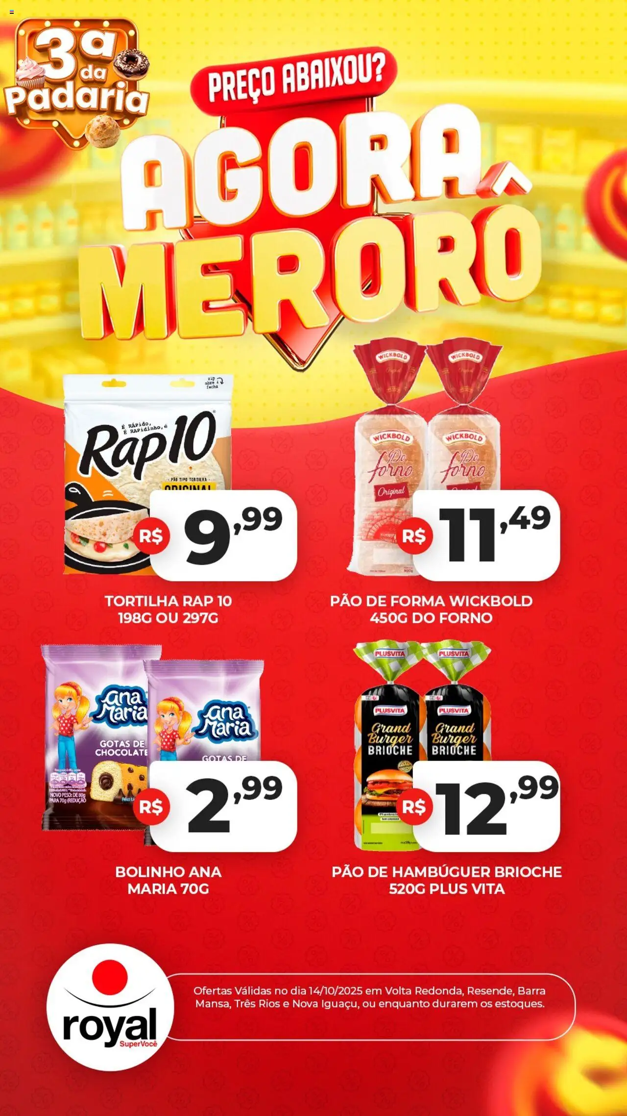 Royal Supermercados folheto "Ofertas do Dia" válido a partir de 14/10/2025 - número de página 1