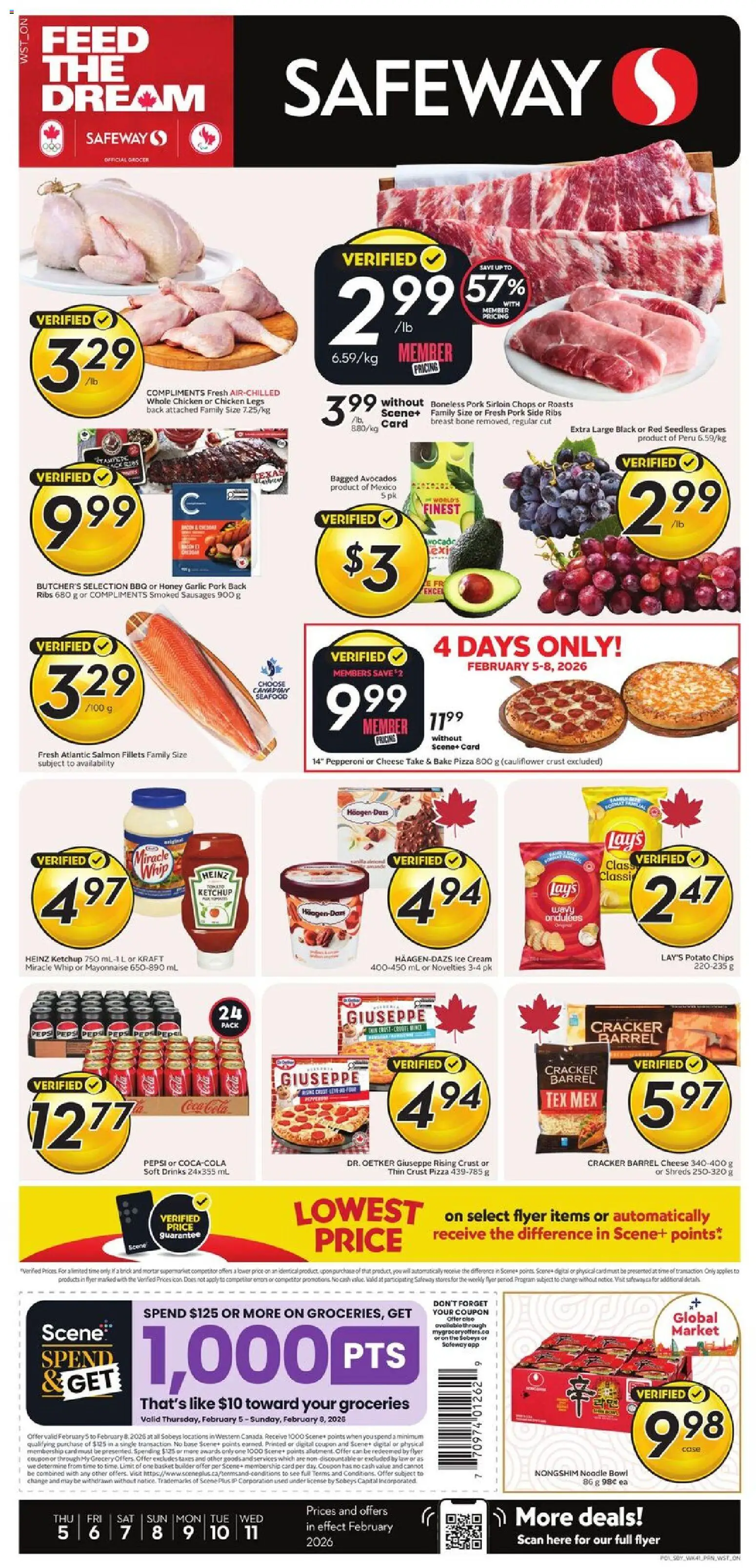Preview of leaflet Weekly flyer / circulaire from shop Safeway is valid from Feb 05, 2026