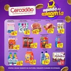 Pré-Visualização do folheto "Ofertas da semana" da loja Cercadão válido a partir de 03/11/2025