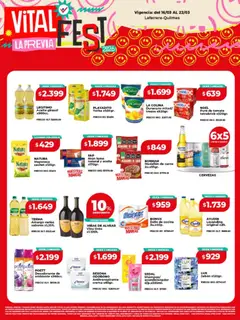 Vista previa del folleto de la tienda Vital válido desde el 16/03/2026 
