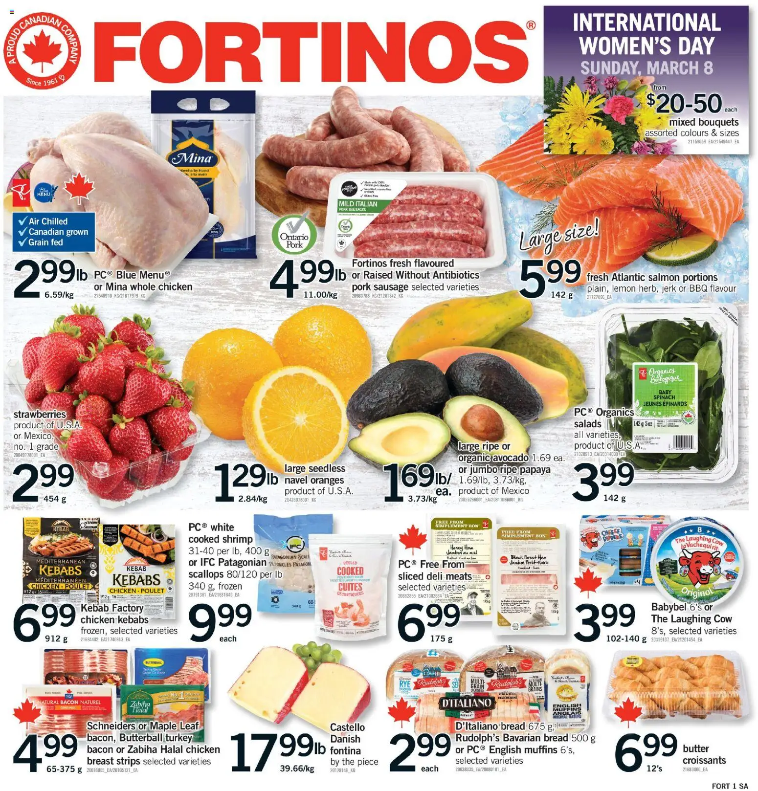 Preview of leaflet Fortinos weekly flyer - Brampton from shop Fortinos is valid from Mar 05, 2026