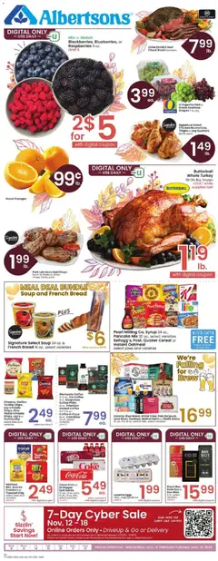 Ad Preview of Albertsons Weekly Ad from 11/12/2025