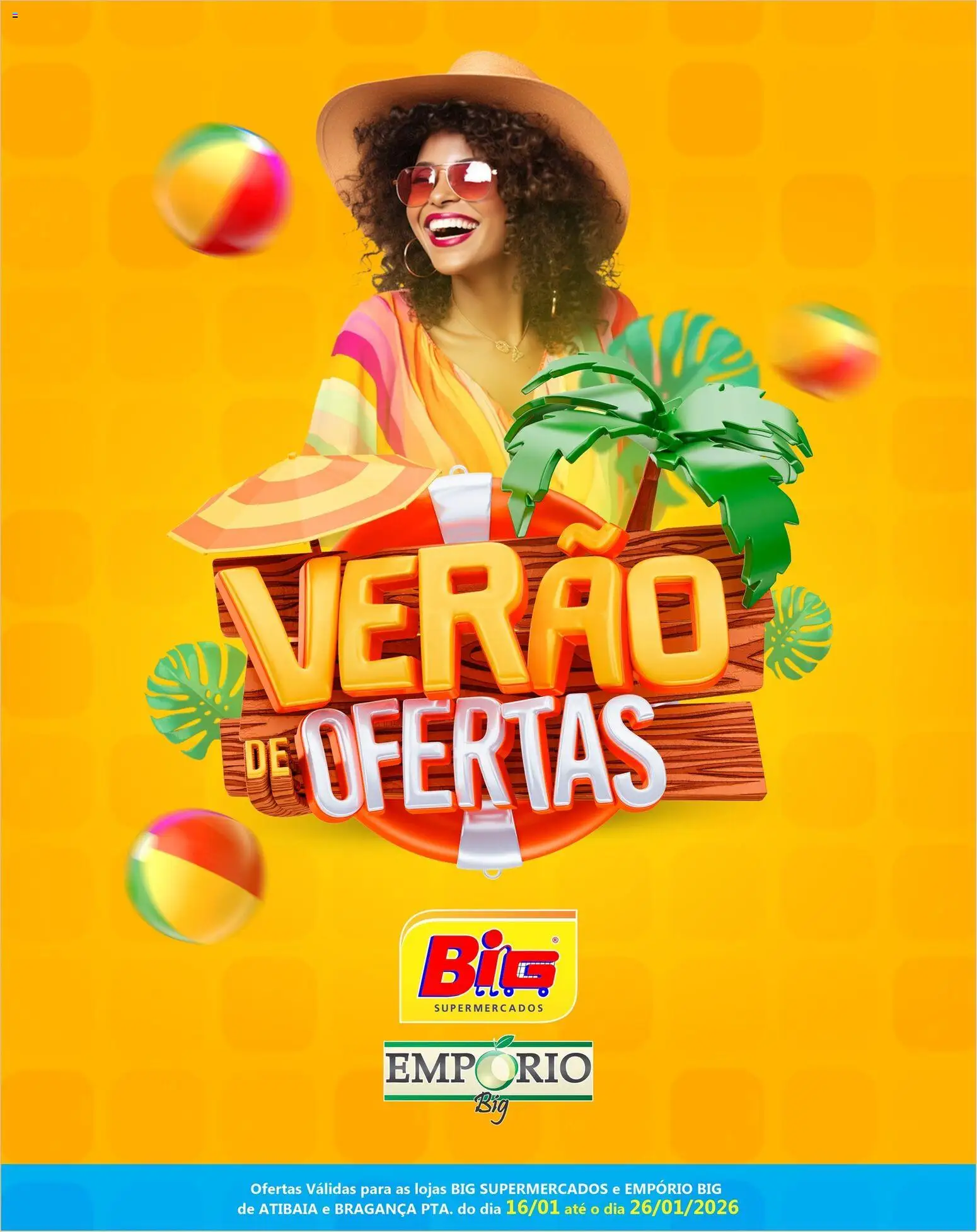 Pré-Visualização do folheto "Ofertas da semana" da loja Big Supermercados válido a partir de 16/01/2026