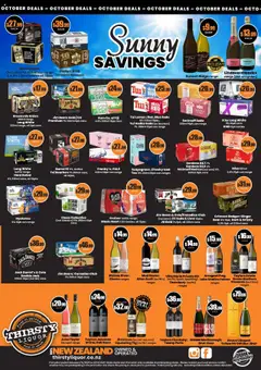 Preview of catalogue Catalogue from shop Thirsty Liquor valid 1 Oct 2025