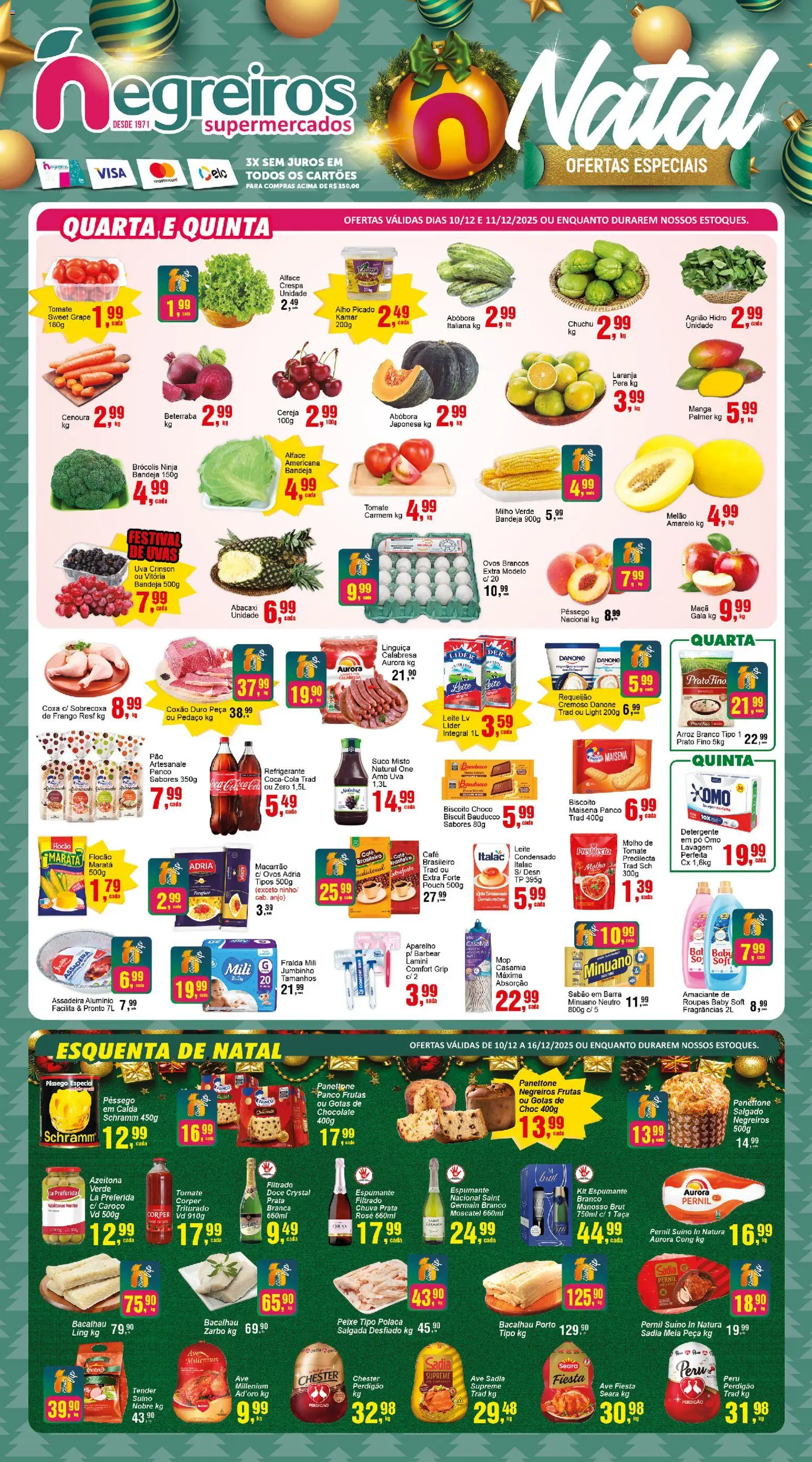 Pré-Visualização do folheto "Ofertas da semana" da loja Negreiros válido a partir de 10/12/2025