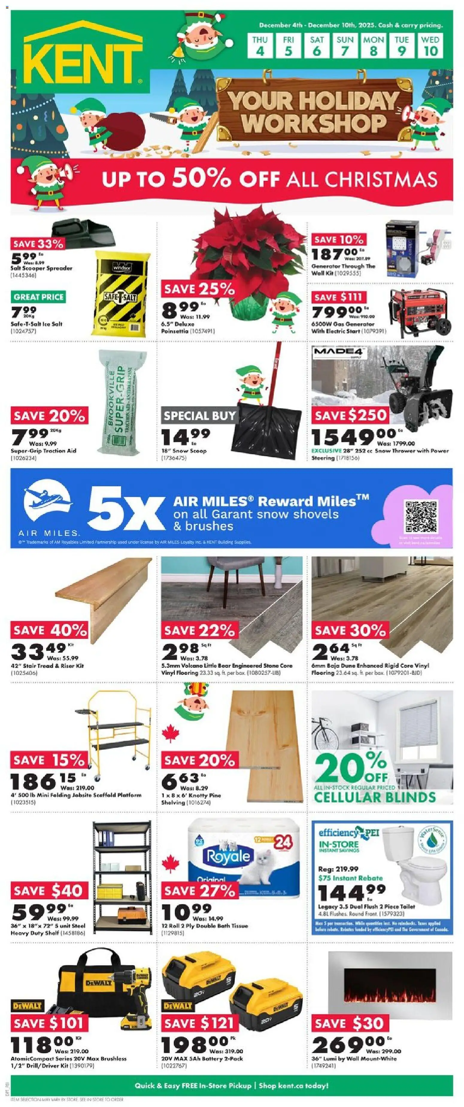 Preview of leaflet Weekly Flyer - PE from shop Kent is valid from Dec 04, 2025