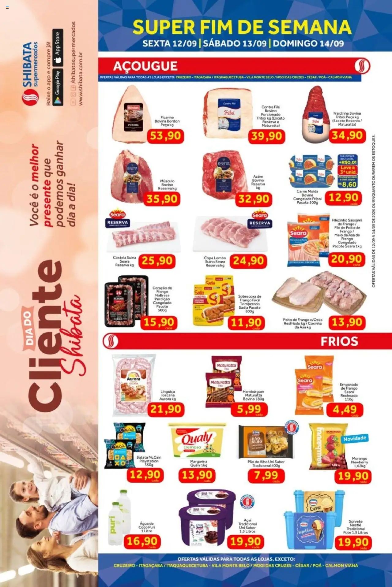 Shibata folheto "Ofertas Fim de Semana" válido a partir de 12/09/2025 - número de página 1