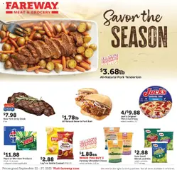 Ad Preview of Fareway Weekly Ad from 09/22/2025
