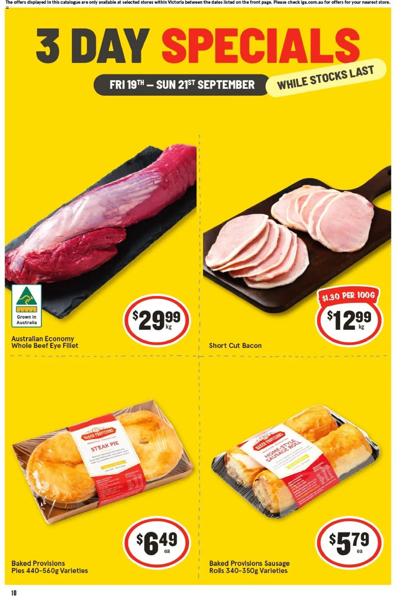 IGA catalogue valid from 19/09/2025 - page 1