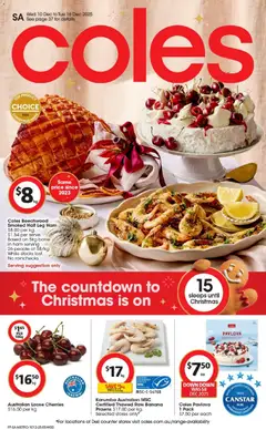 Preview of catalogue Catalogue SA from shop Coles valid 10/12/2025