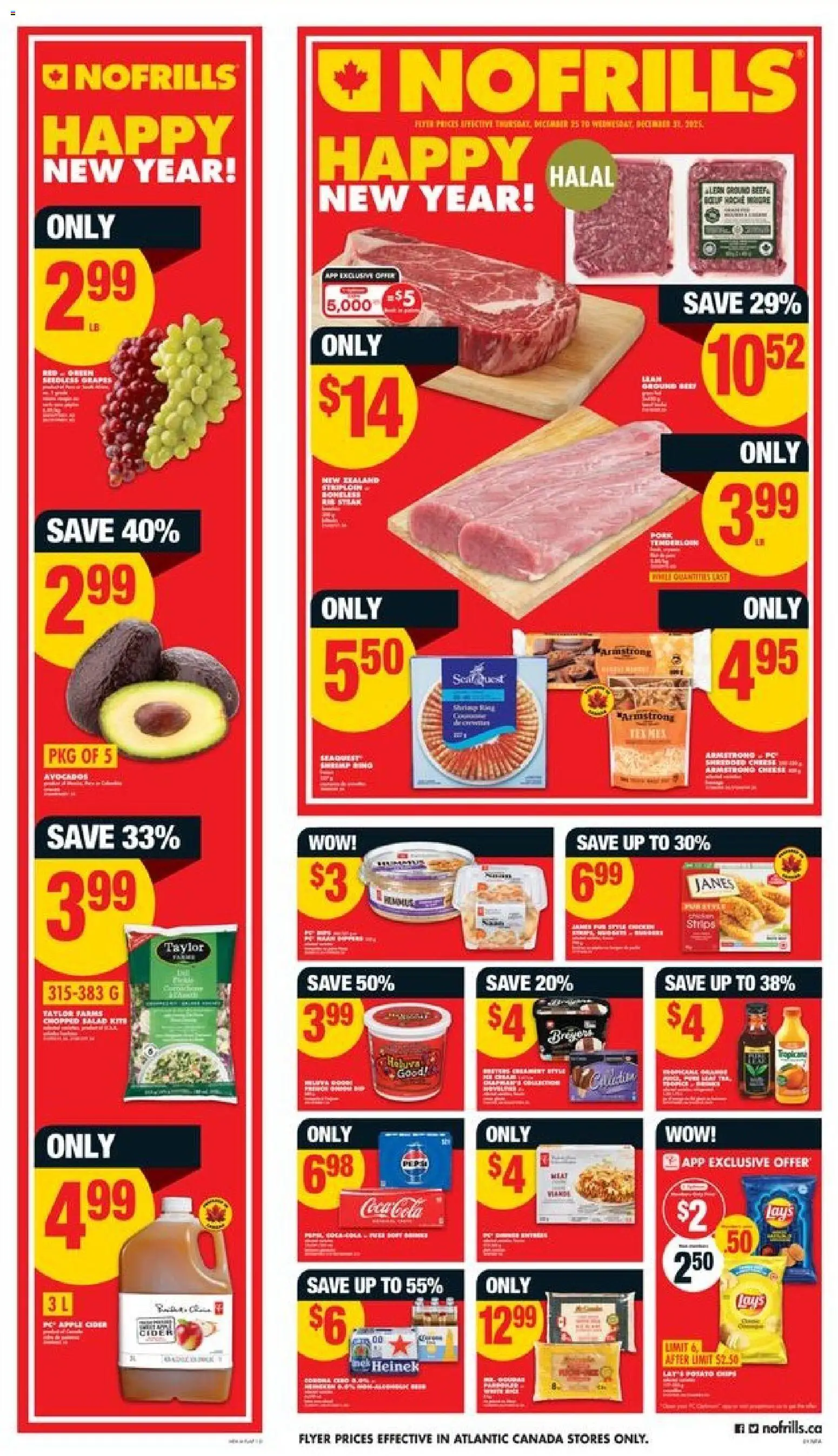 Preview of leaflet Weekly Flyer - NS from shop No Frills is valid from Dec 25, 2025