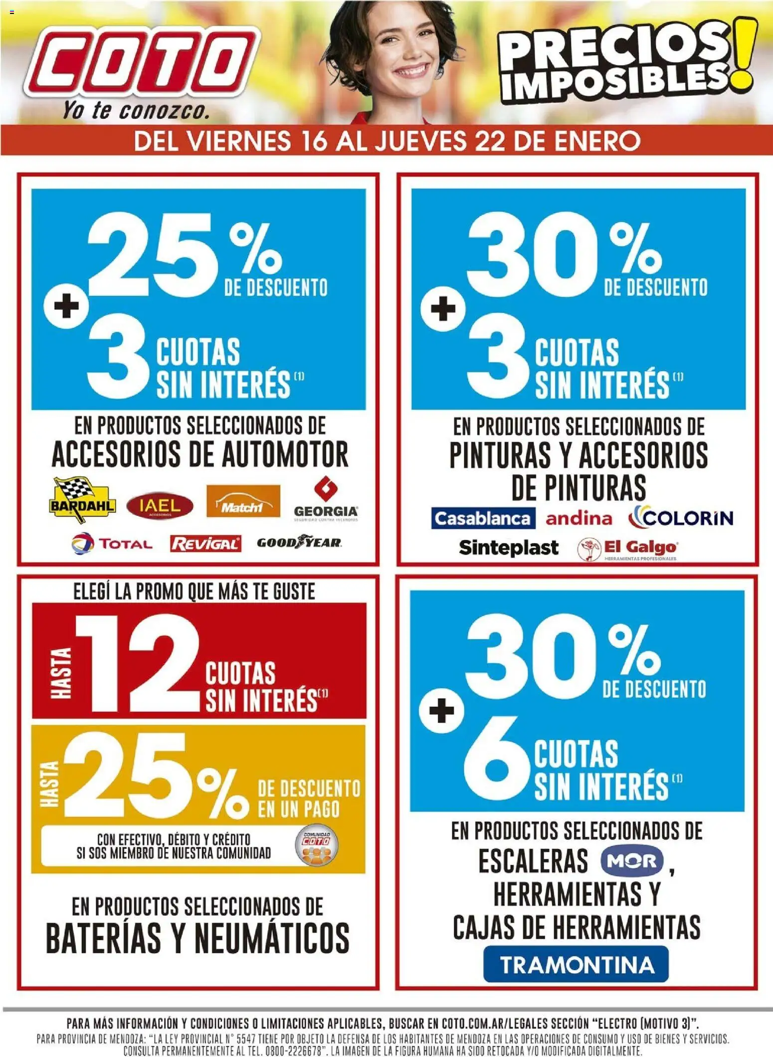 Vista previa del folleto de la tienda Coto válido desde el 16/01/2026 