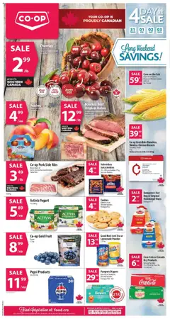 Un aperçu du dépliant Weekly flyer / circulaire du magasin Co-op Food est valide à partir 31 juill. 2025