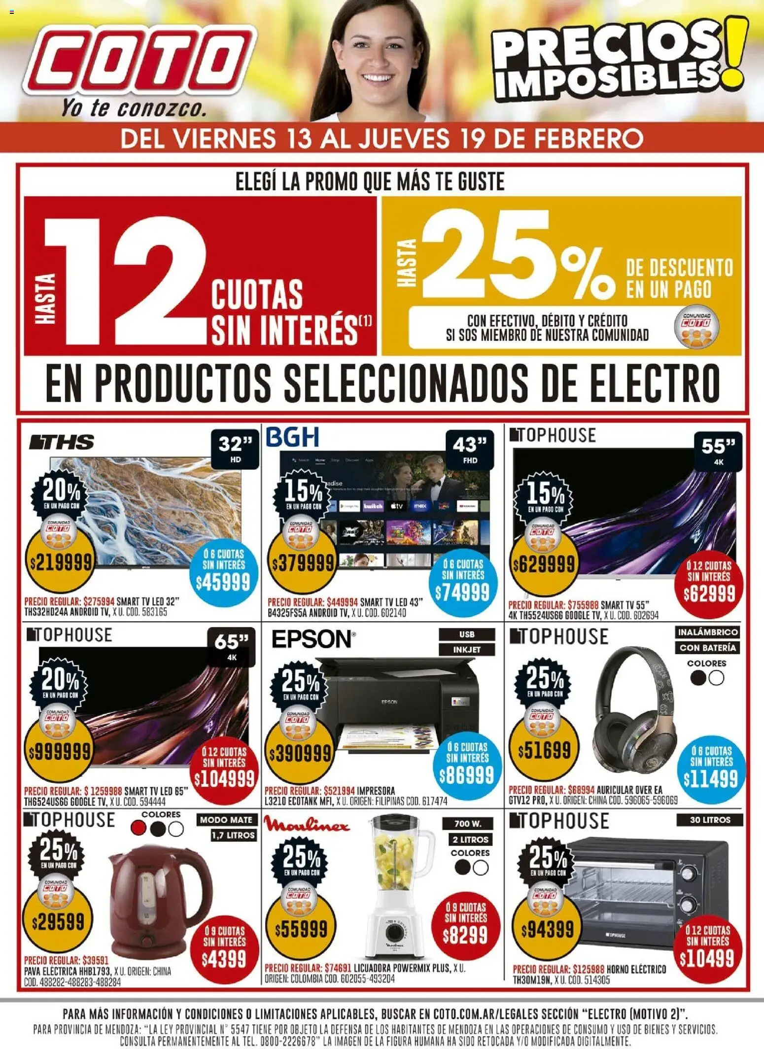 Vista previa del folleto de la tienda Coto válido desde el 13/02/2026 