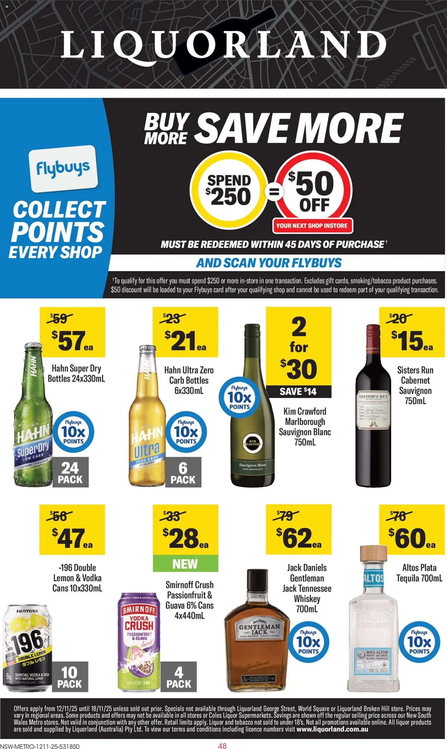 Preview of catalogue Catalogue NSW from shop Liquorland valid 12/11/2025