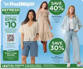 Ad Preview of Fred Meyer Fred Meyer Home & Apparel from 03/25/2026
