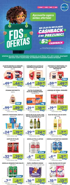 Pré-Visualização do folheto "Prezunic ofertas" da loja Prezunic válido a partir de 17/04/2026