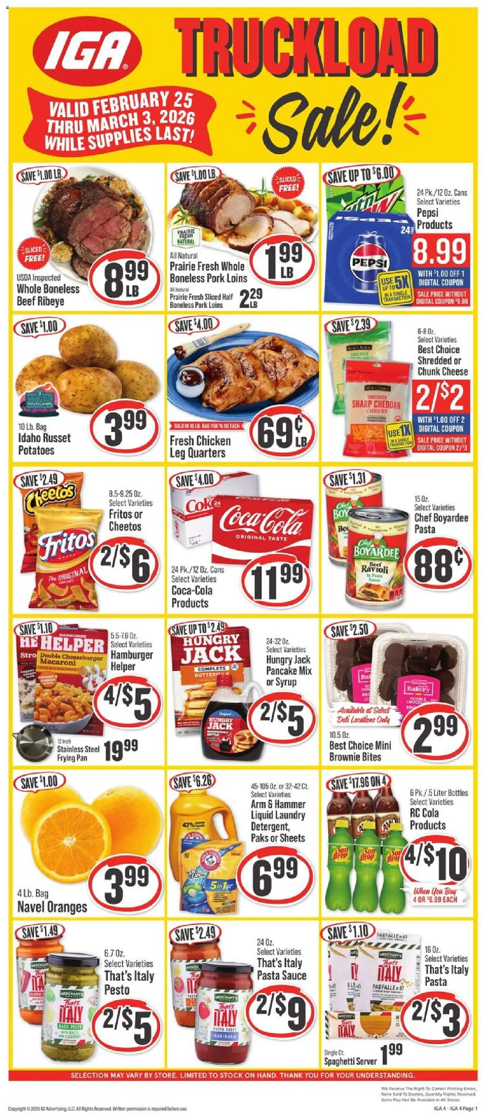 Ad Preview of IGA Weekly Ad from 02/25/2026