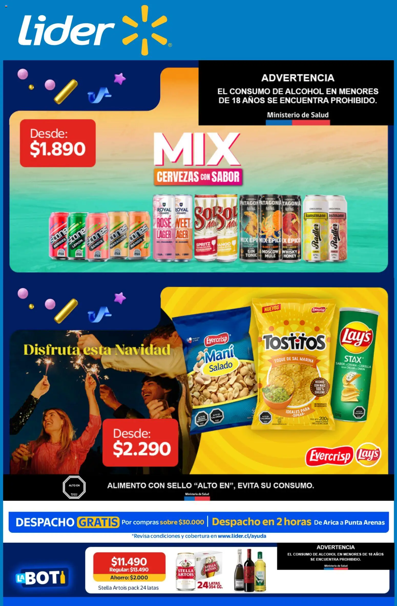 Folleto de la tienda Lider válido desde el 29.12.2025 