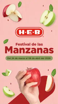 Vista previa las ofertas de la tienda H-E-B - H-E-B folleto Festival de las Manzanas desde el 24/03/2026 