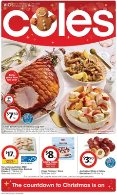 Preview of catalogue Catalogue VIC from shop Coles valid 03/12/2025