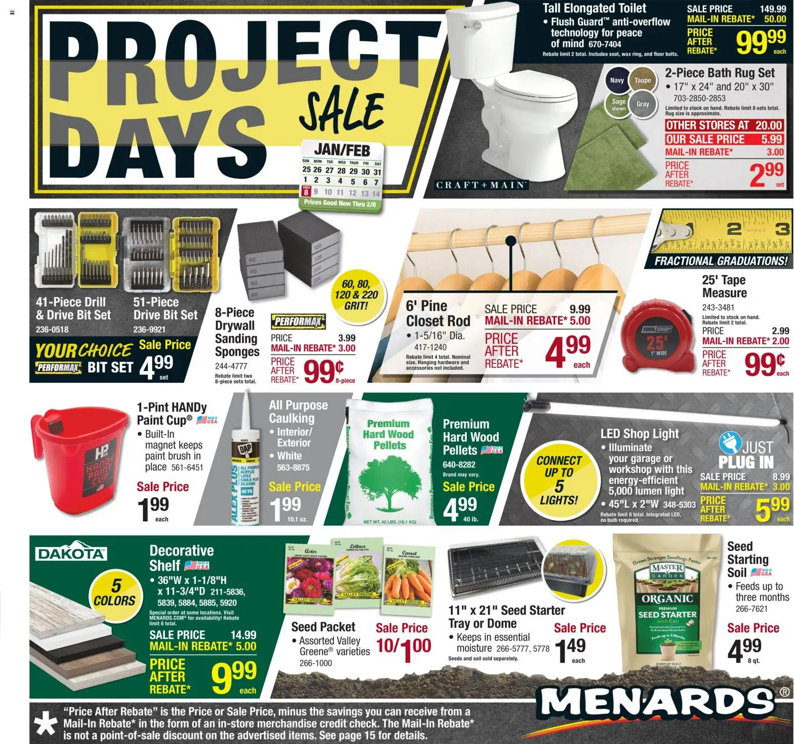 Ad Preview of Menards Ad from 01/25/2026
