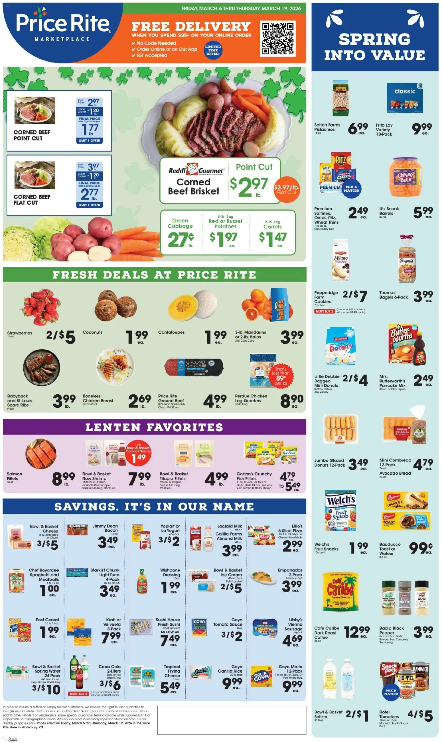 Price Rite Price Rite Weekly Ad from 03/05/2026 >> Flyer