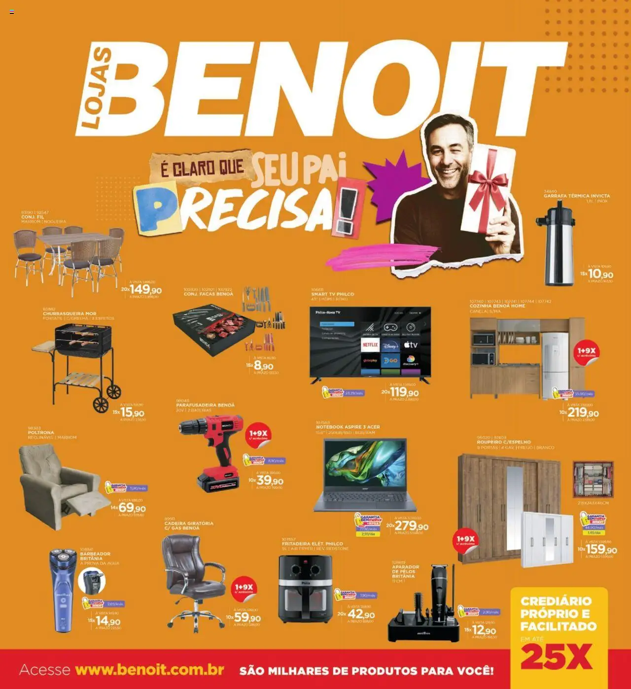 Benoit folheto "Ofertas Agosto" válido a partir de 01/08/2025 - número de página 1