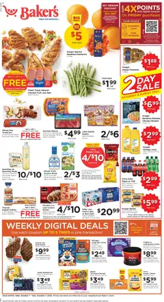 Ad Preview of Baker's Weekly Ad from 10/01/2025