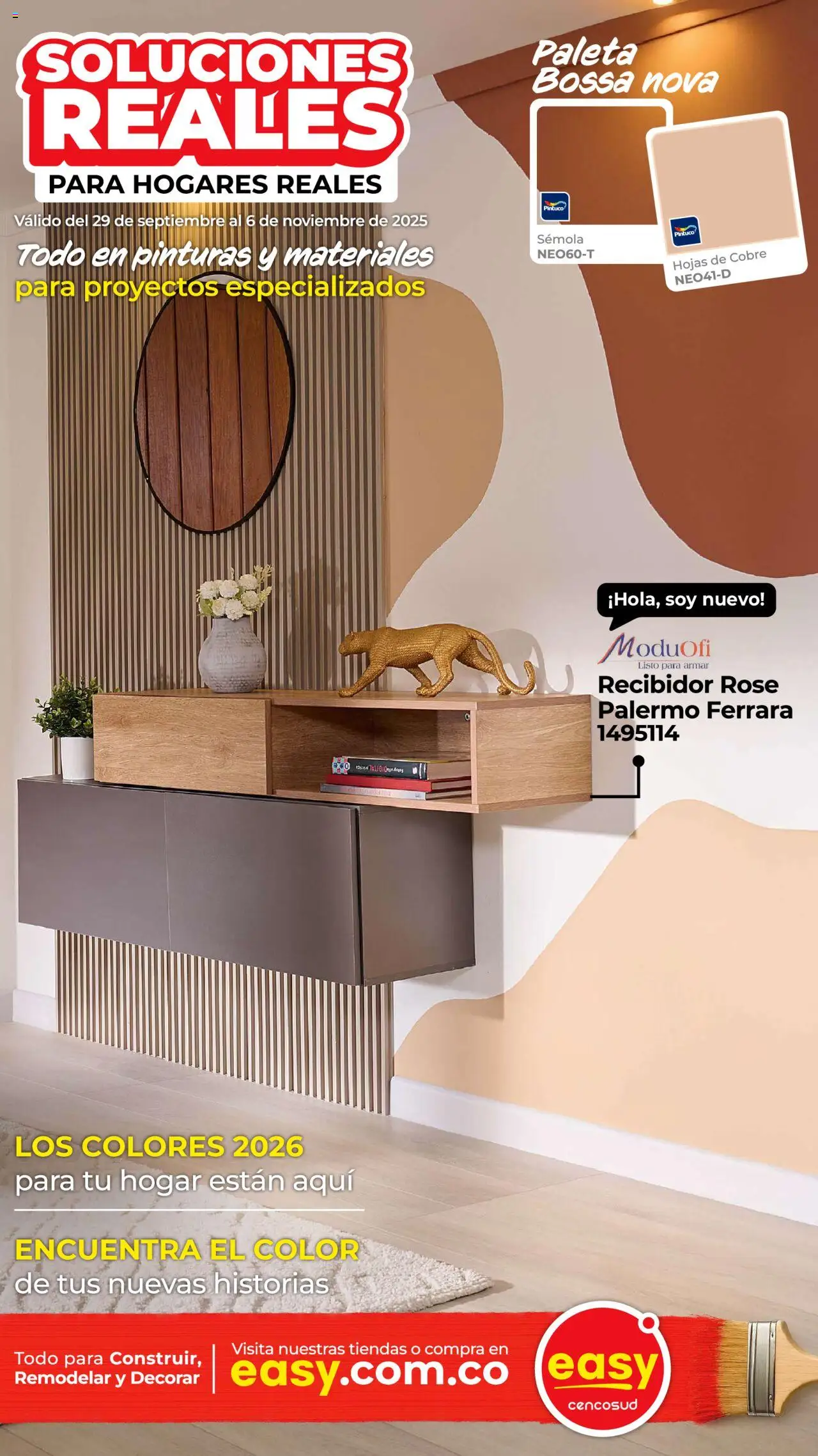  Vista previa del prospecto Catálogo del almacen Easy válida del 29/09/2025 al 06/11/2025 - Cobre, Sémola