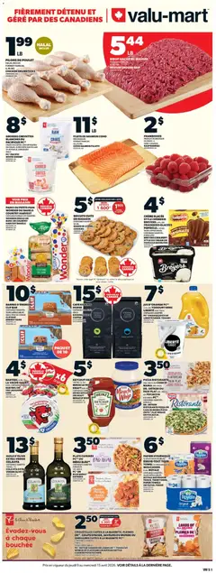 Un aperçu du dépliant Valu Mart circulaire du magasin Valu Mart est valide à partir 9 avr. 2026