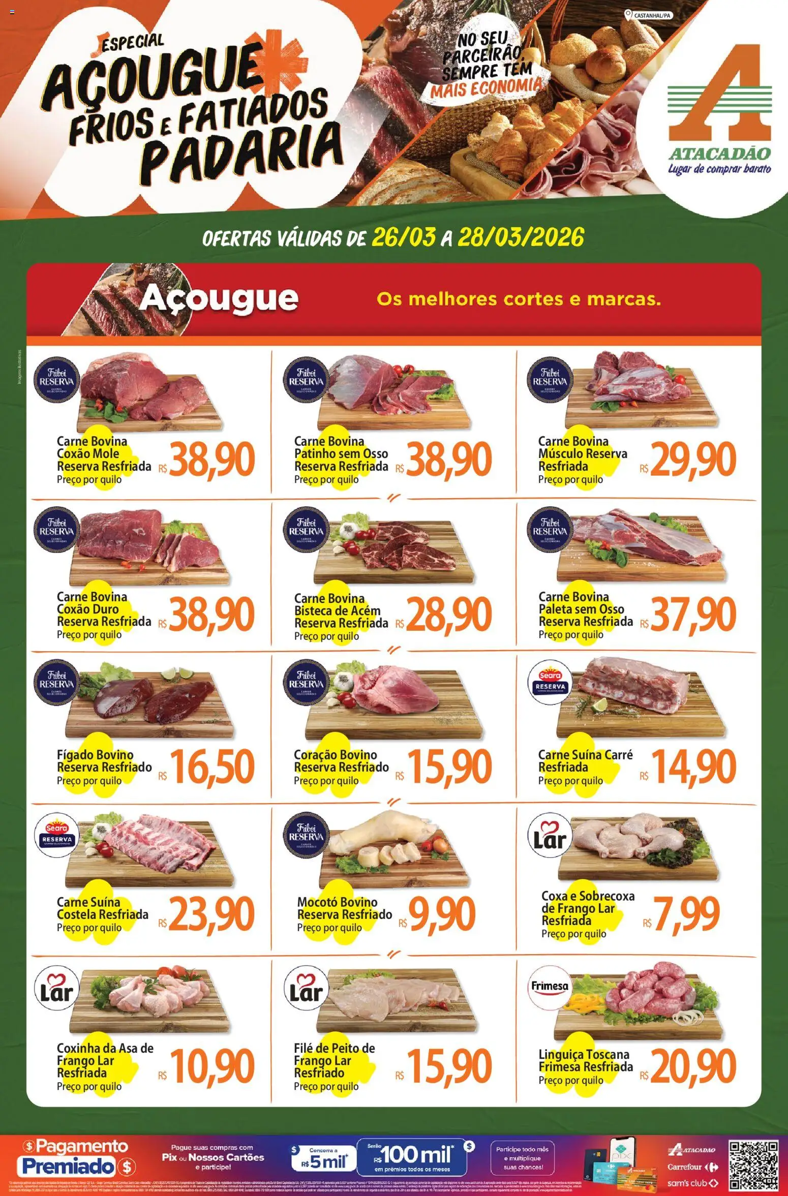 Pré-Visualização do folheto "Atacadão ofertas - PA" da loja Atacadão válido a partir de 26/03/2026