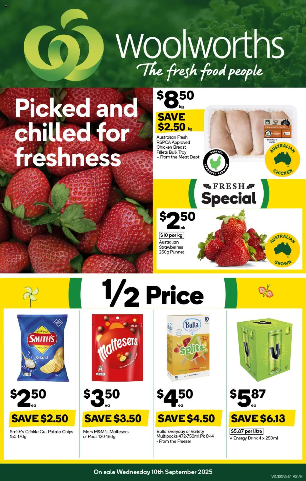 Woolworths catalogue valid from 10/09/2025 - page 1