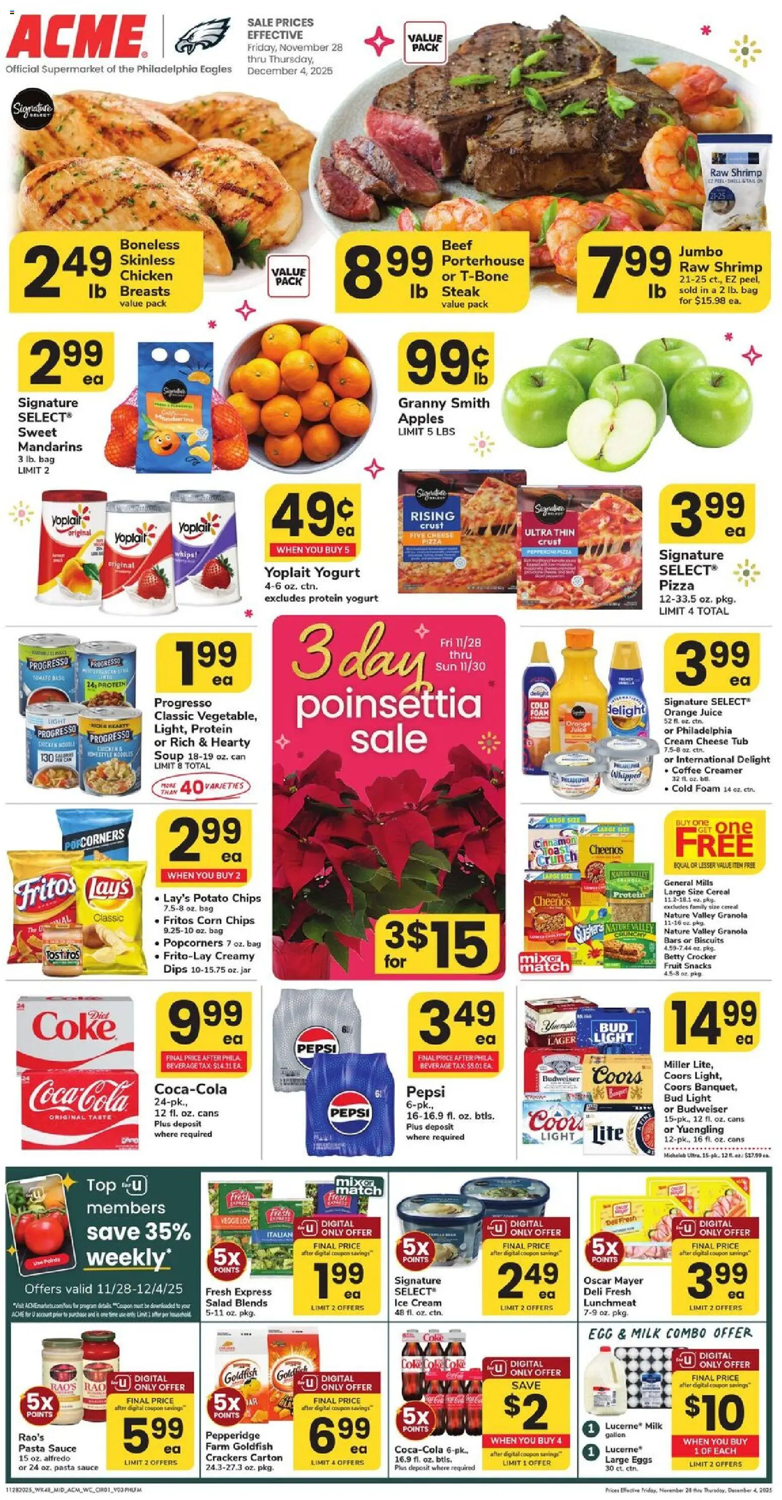 Ad Preview of Acme Cyber Sale from 11/28/2025