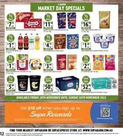 Preview of catalogue Catalogue from shop Supabarn valid 26/11/2025 | Page: 12