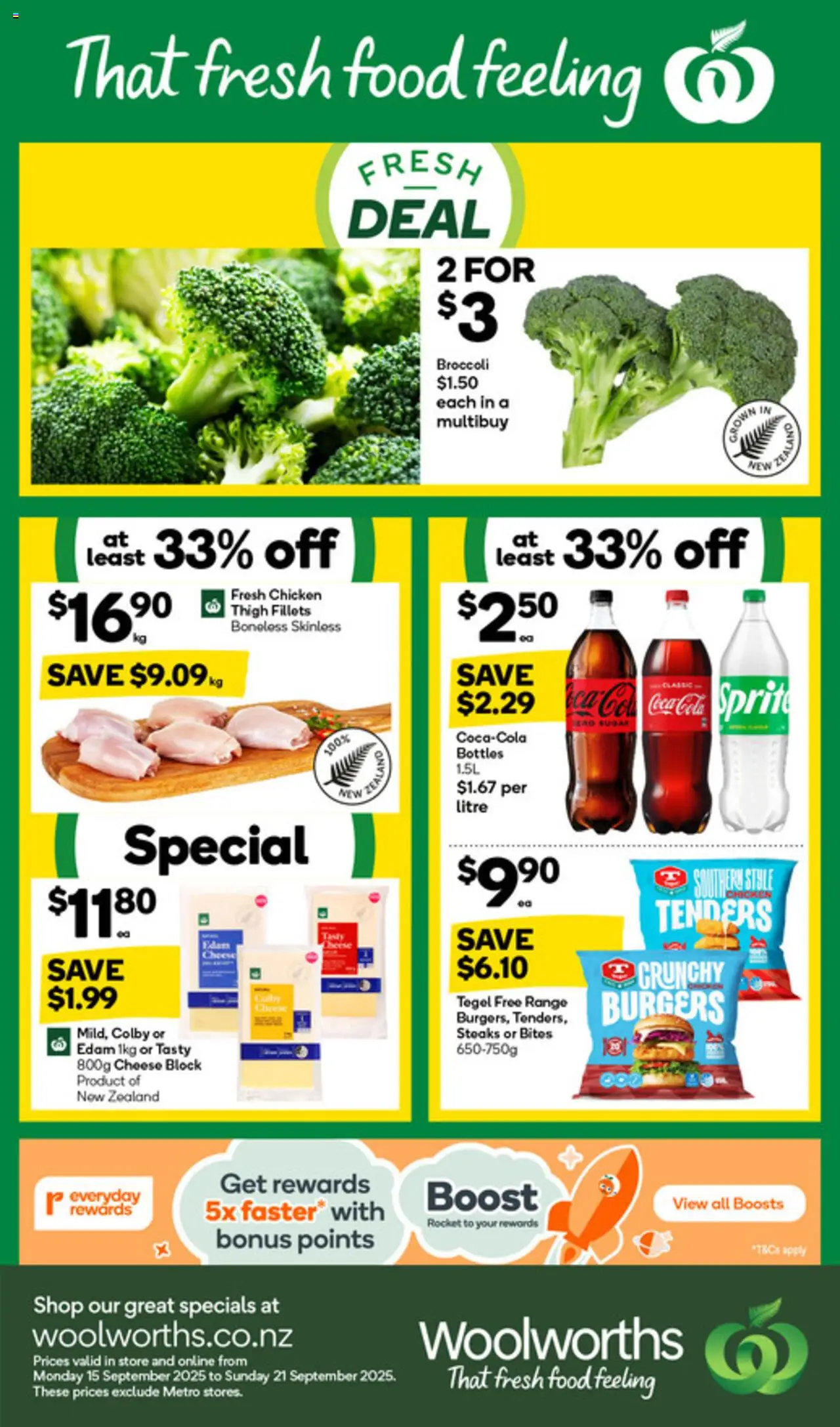 Catalogue Woolworths catalogue valid from 15 Sept 2025 - page 1