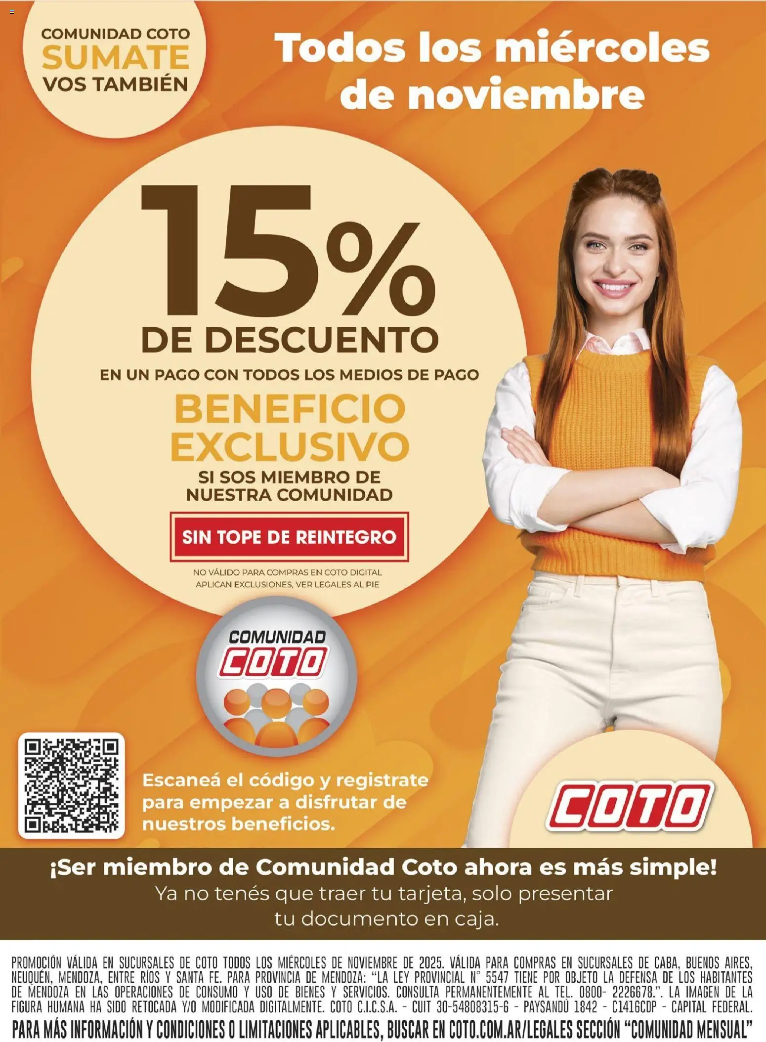 Vista previa del folleto de la tienda Coto válido desde el 01/11/2025 