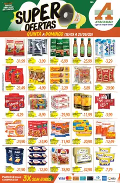 Pré-Visualização do folheto "Ofertas - MS" da loja Atacadão válido a partir de 18/09/2025