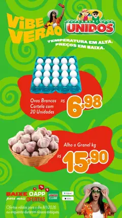 Pré-Visualização do folheto "Ofertas da semana" da loja Supermercados Unidos válido a partir de 08/01/2026